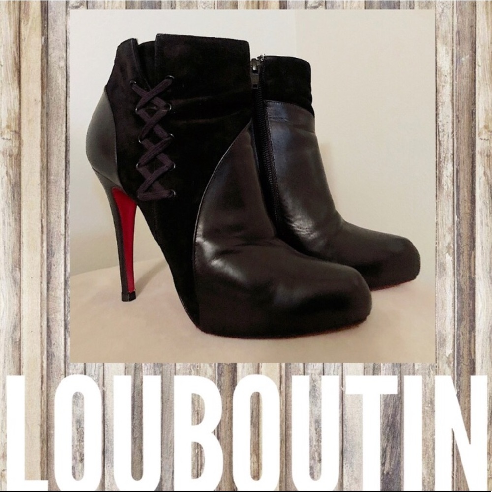 LOUBOUTIN BOOTIES! | USED GENTLY